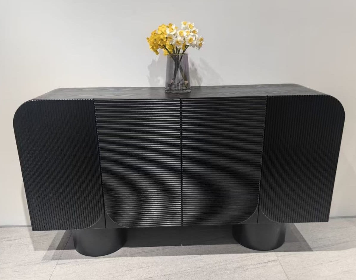 Black Dining Cabinet