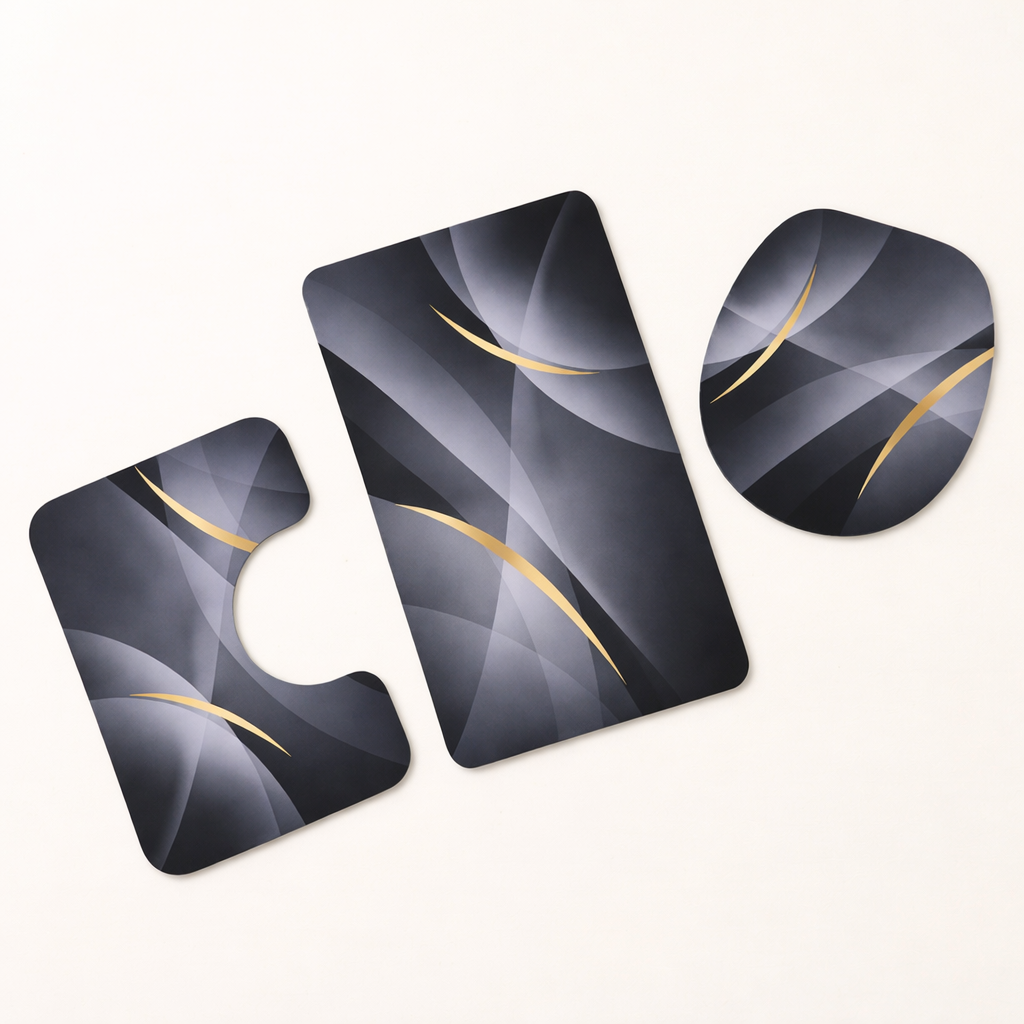 Elegant 3-Piece Door Mat Set