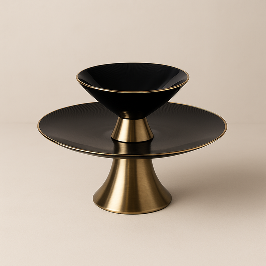 decorative pedestal bowl