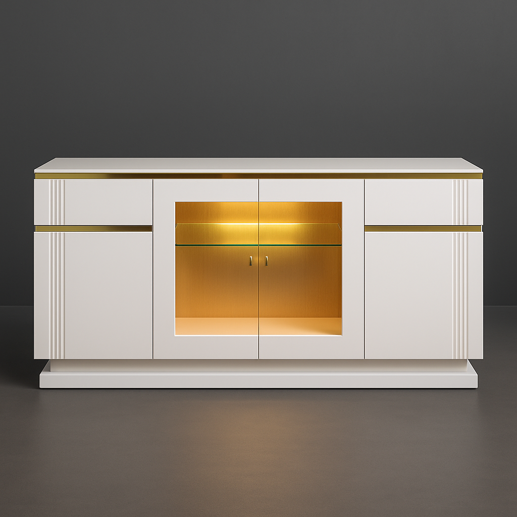 Jasper Dining Cabinet + Mirror