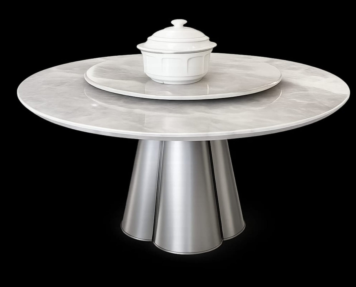 Modern Marble Round Dining Table