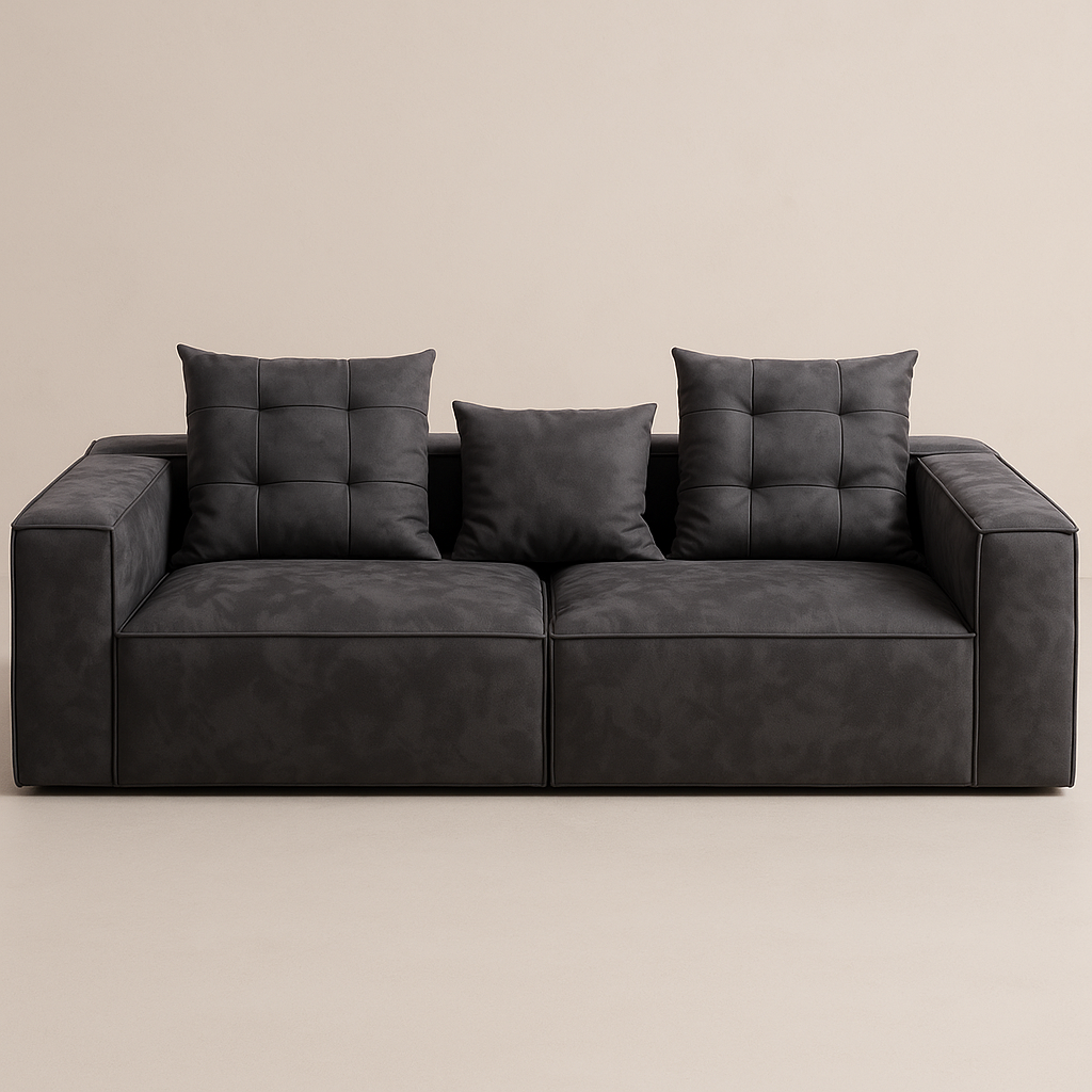 Fabric Lower Back Couch