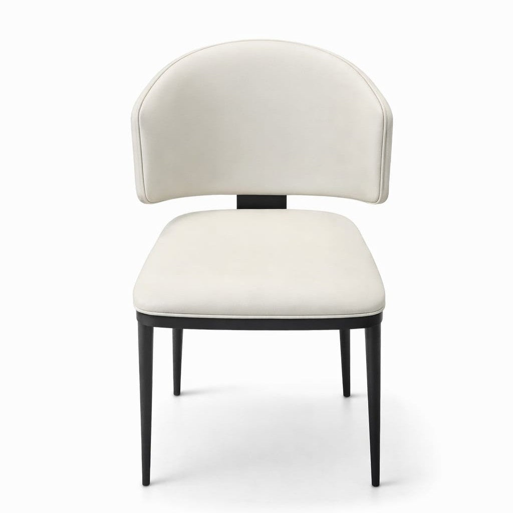 Modern Curved Back Dining Chair