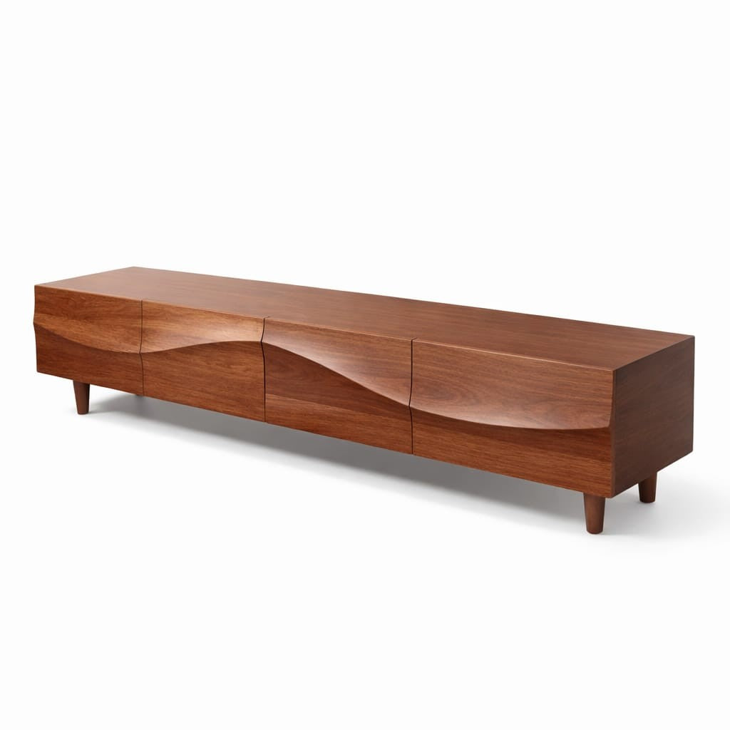 Premium Wooden TV Unit